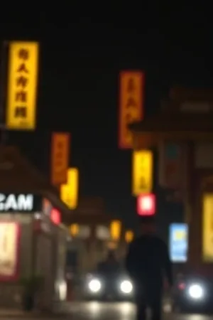 玄关处一双昼间皮鞋与一双夜班布鞋并排放置