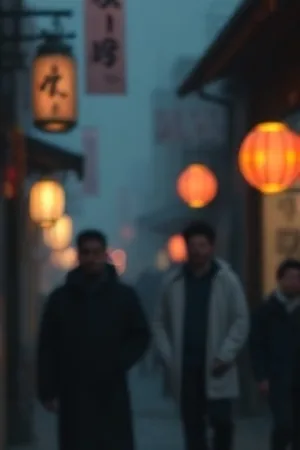 工地脚手架上倾斜的钢管与半垂的安全网